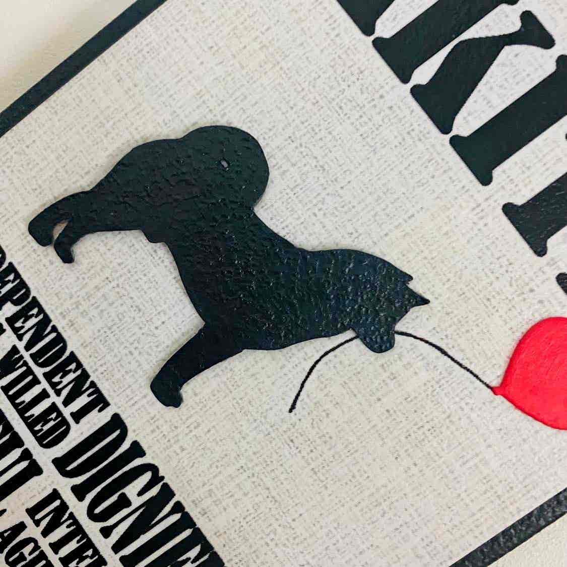 Akita Typography Plaque - Image 2