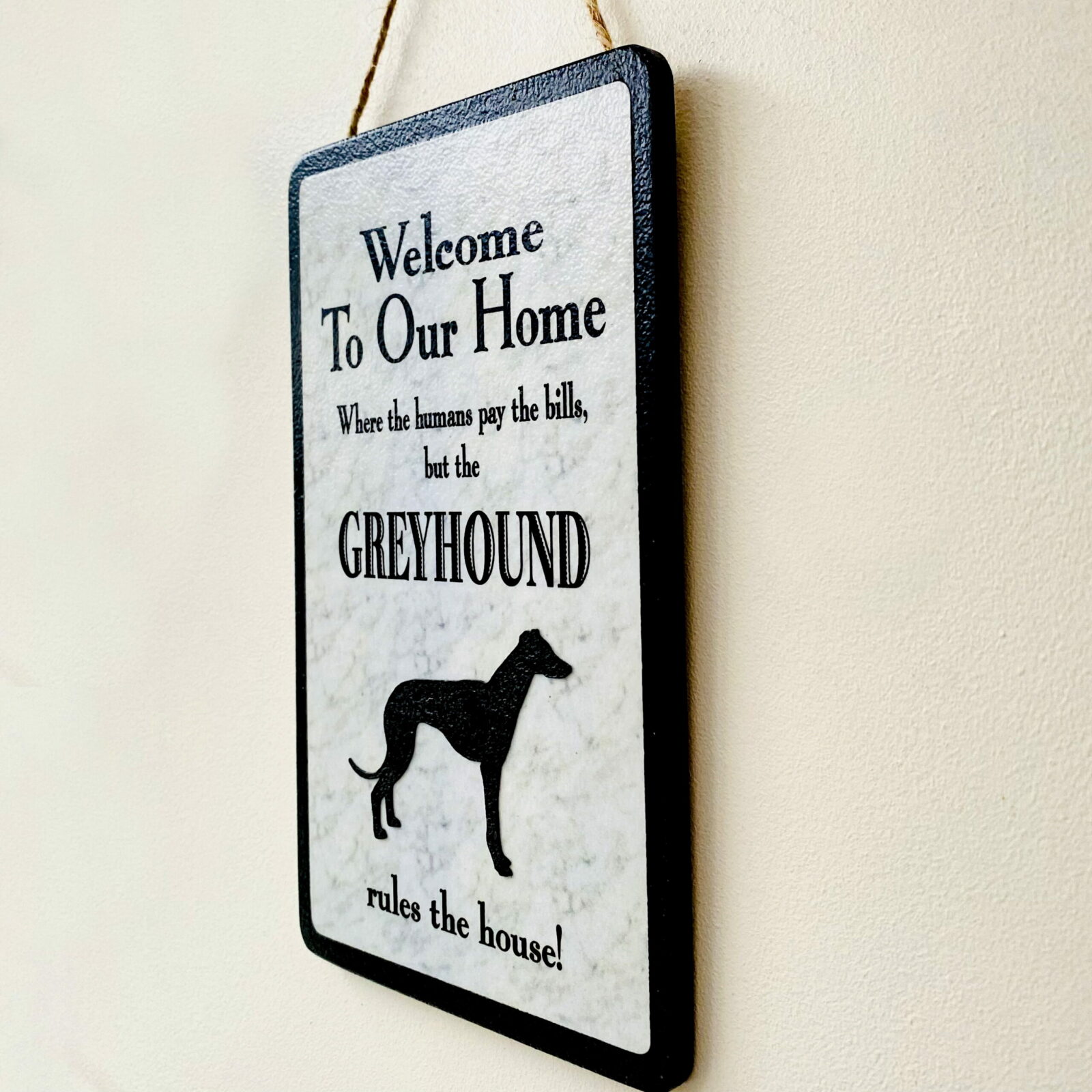 Greyhound Welcome Plaque - Image 3