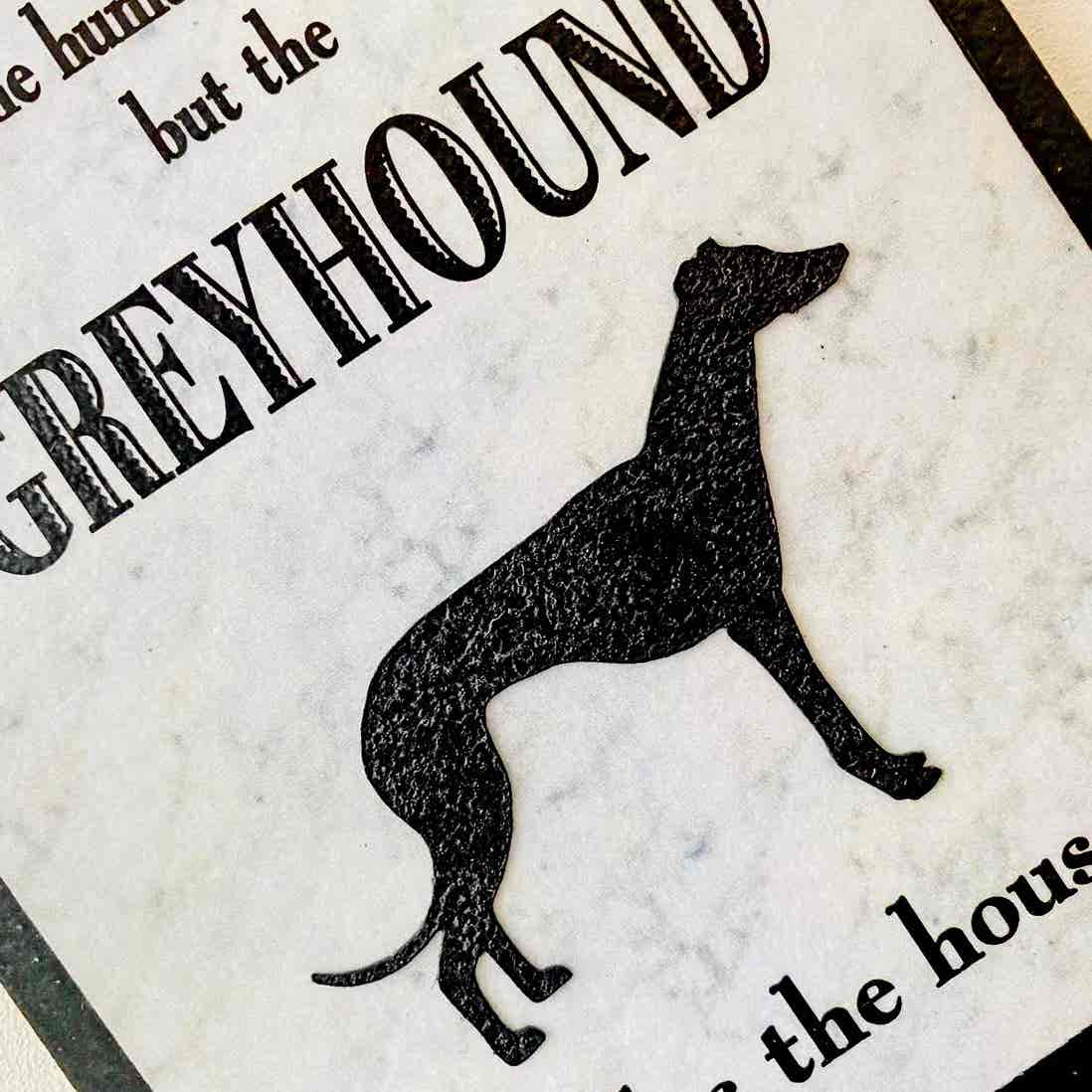 Greyhound Welcome Plaque - Image 2