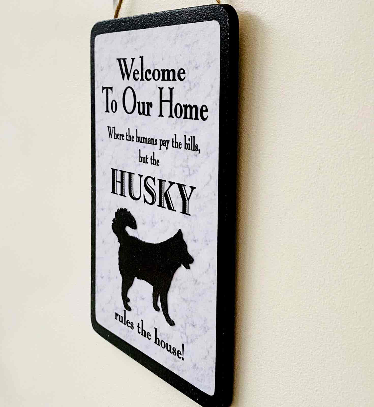 Husky Welcome Plaque - Image 3