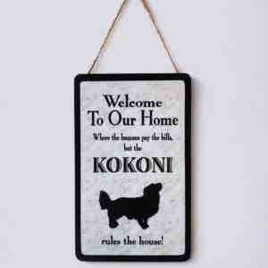 Kokoni Welcome Plaque