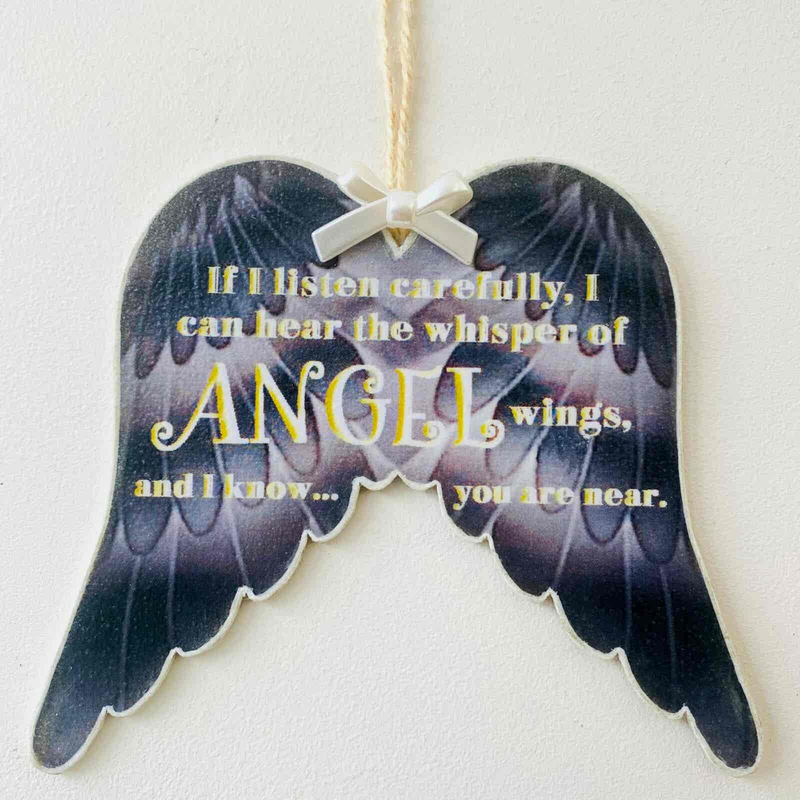 Angel Wings Memorial Plaque - Image 8