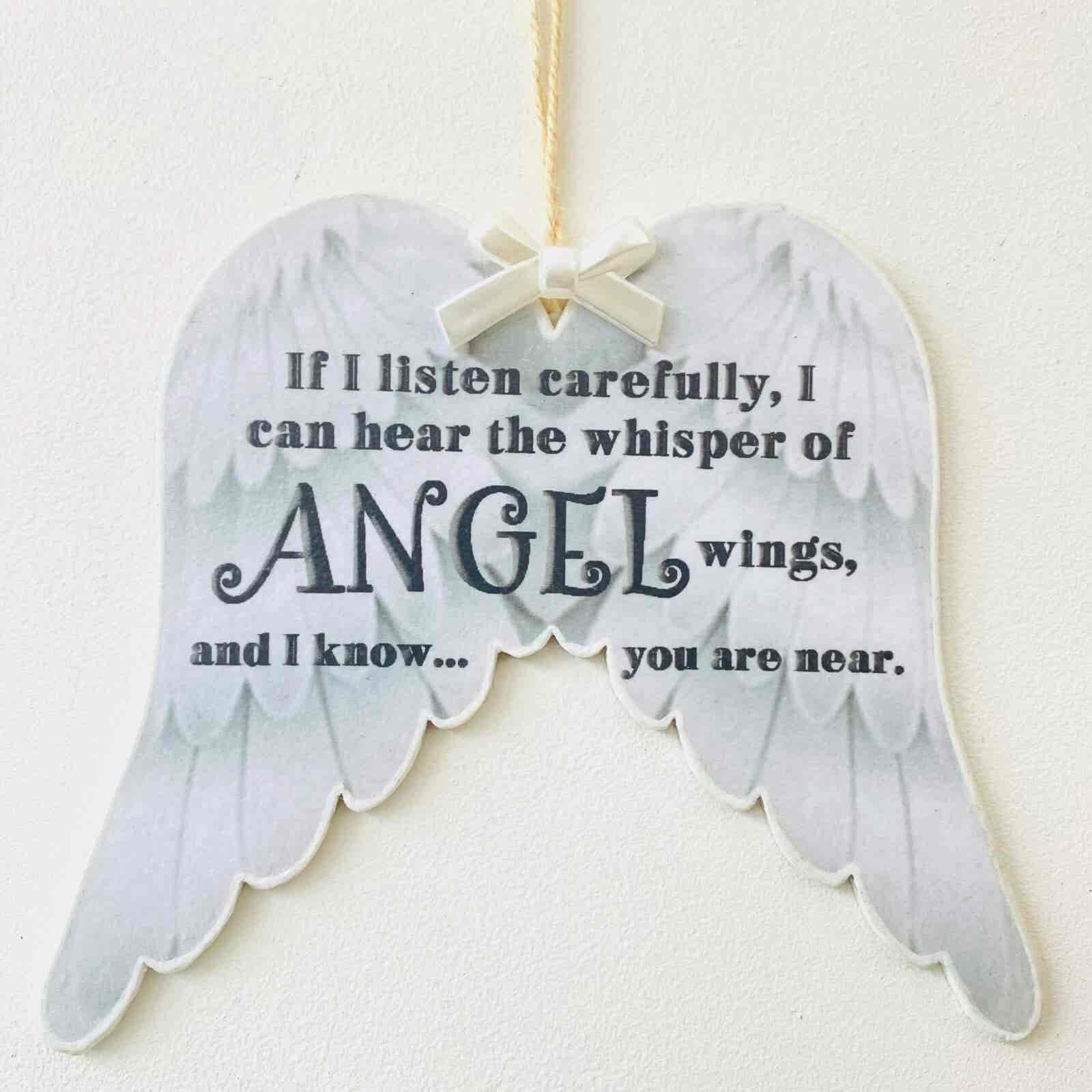 Angel Wings Memorial Plaque - Image 5