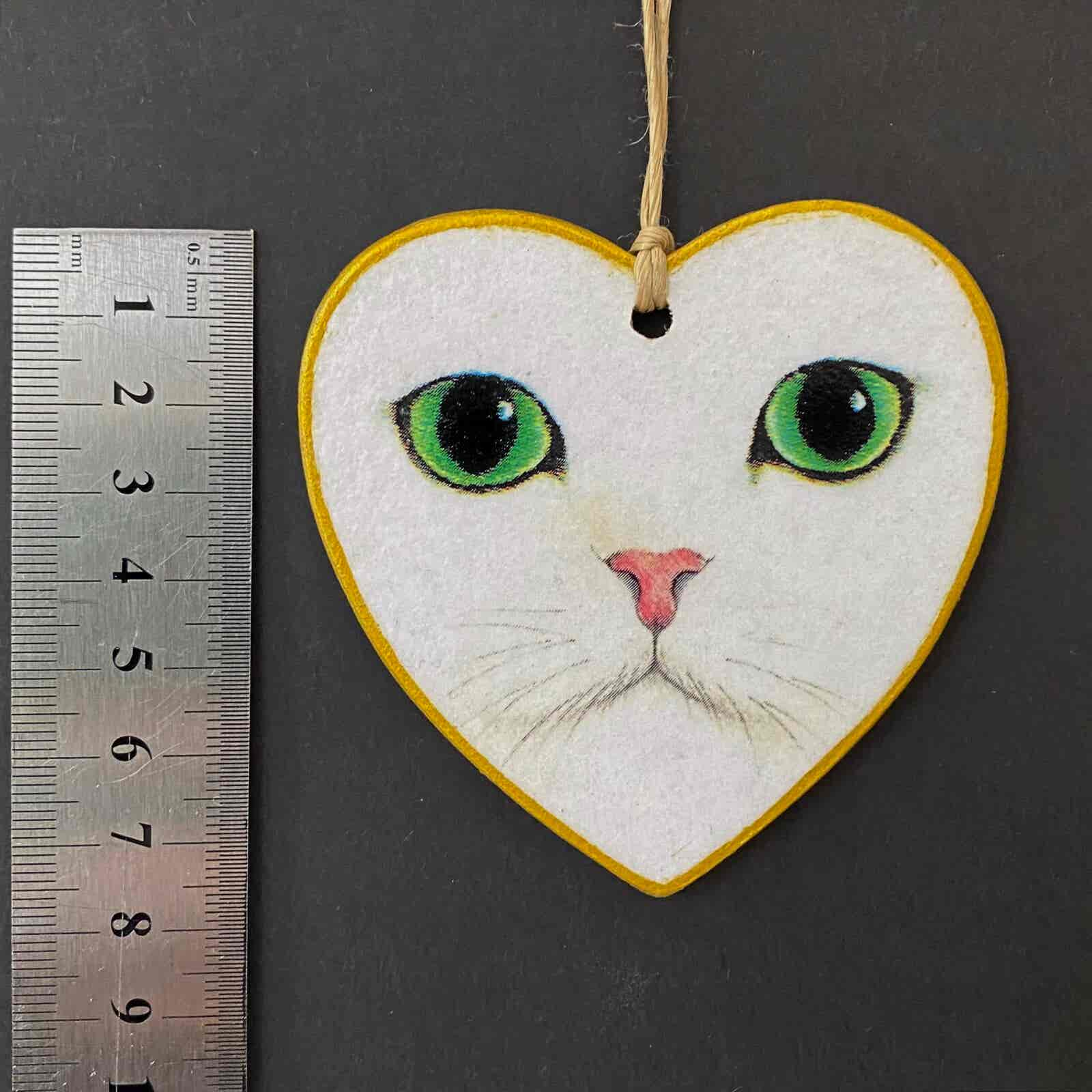 Cat Face Heart Plaque - Image 5