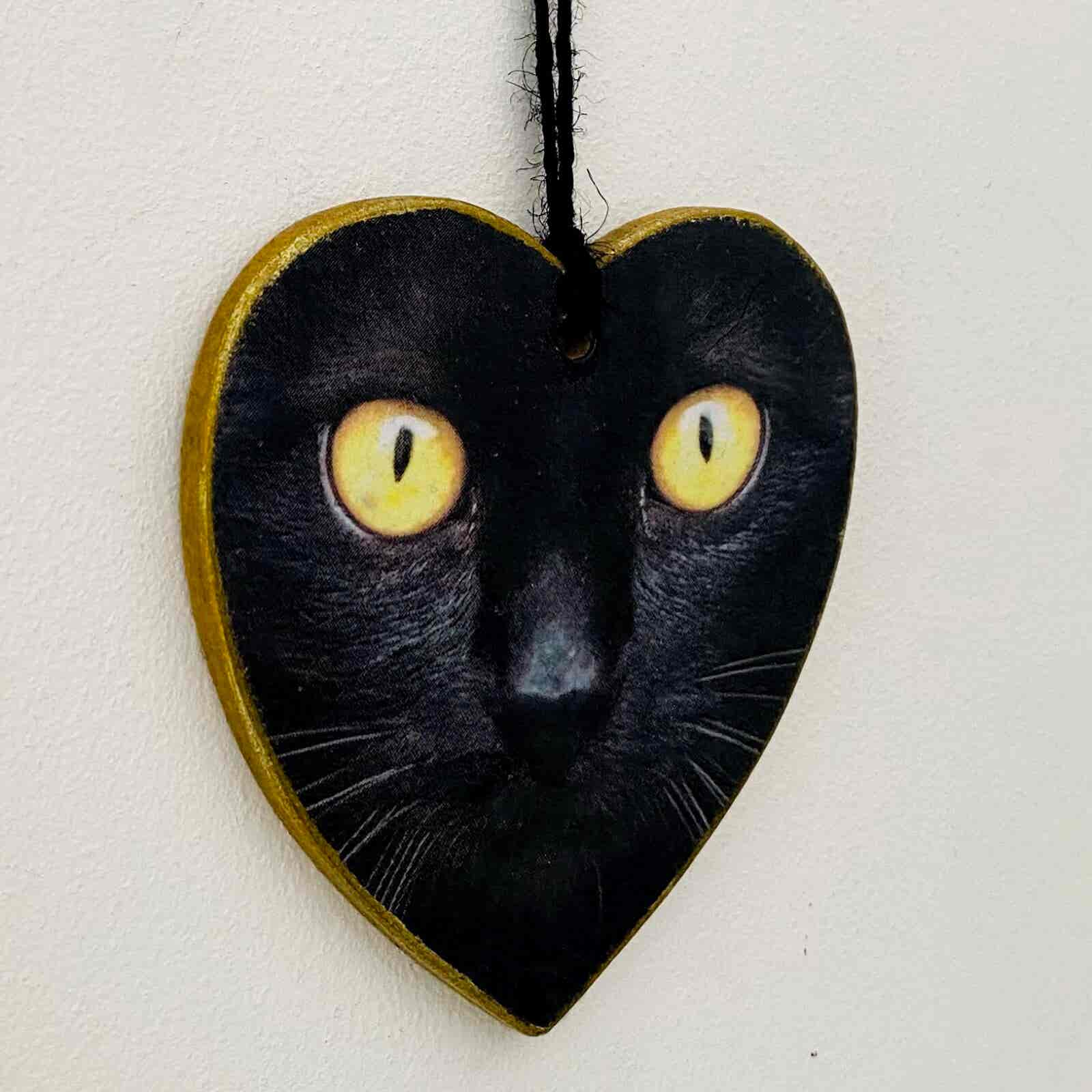 Cat Face Heart Plaque - Image 2