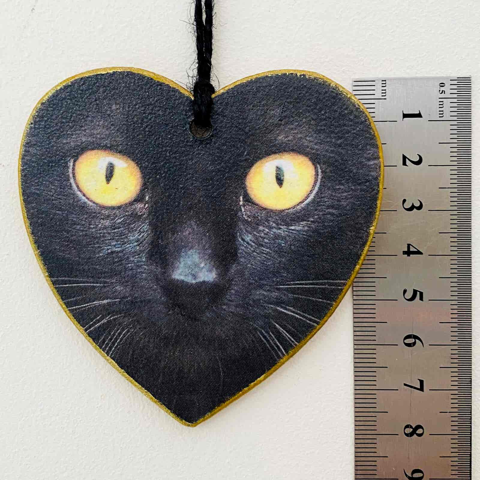 Cat Face Heart Plaque - Image 3