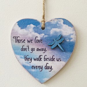 Dragonfly Memorial Heart