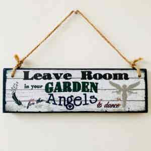 Garden Angels Plaque