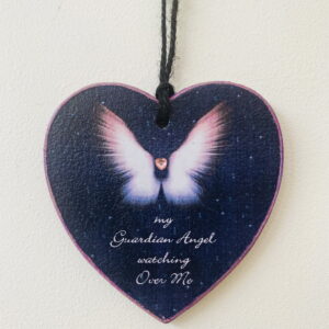Pink Angel Memorial Heart