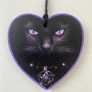 Mystic Cat Heart - Purple