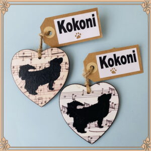 Kokoni Heart (with tag) Plaque