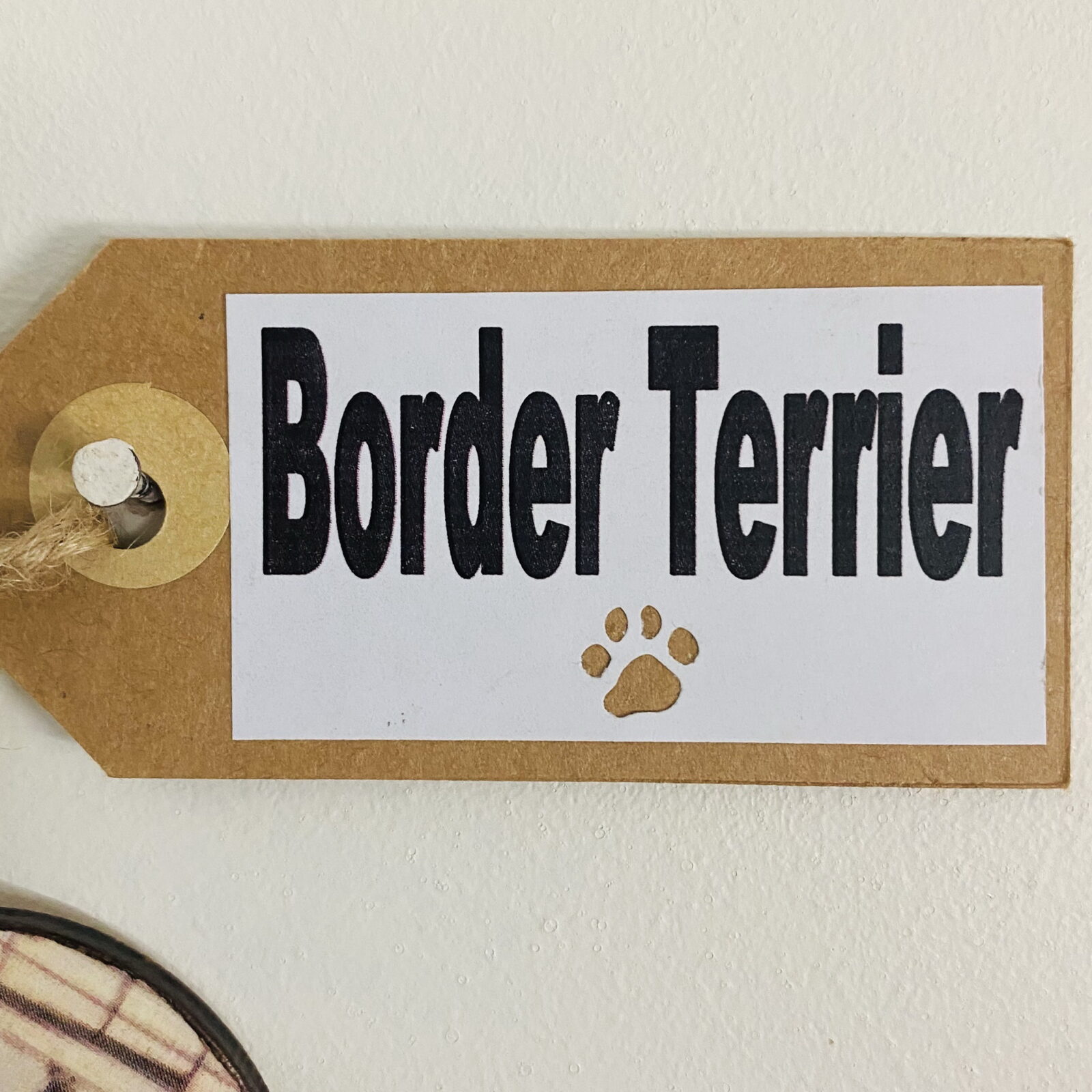 Border Terrier Heart (with tag) Plaque - Image 6