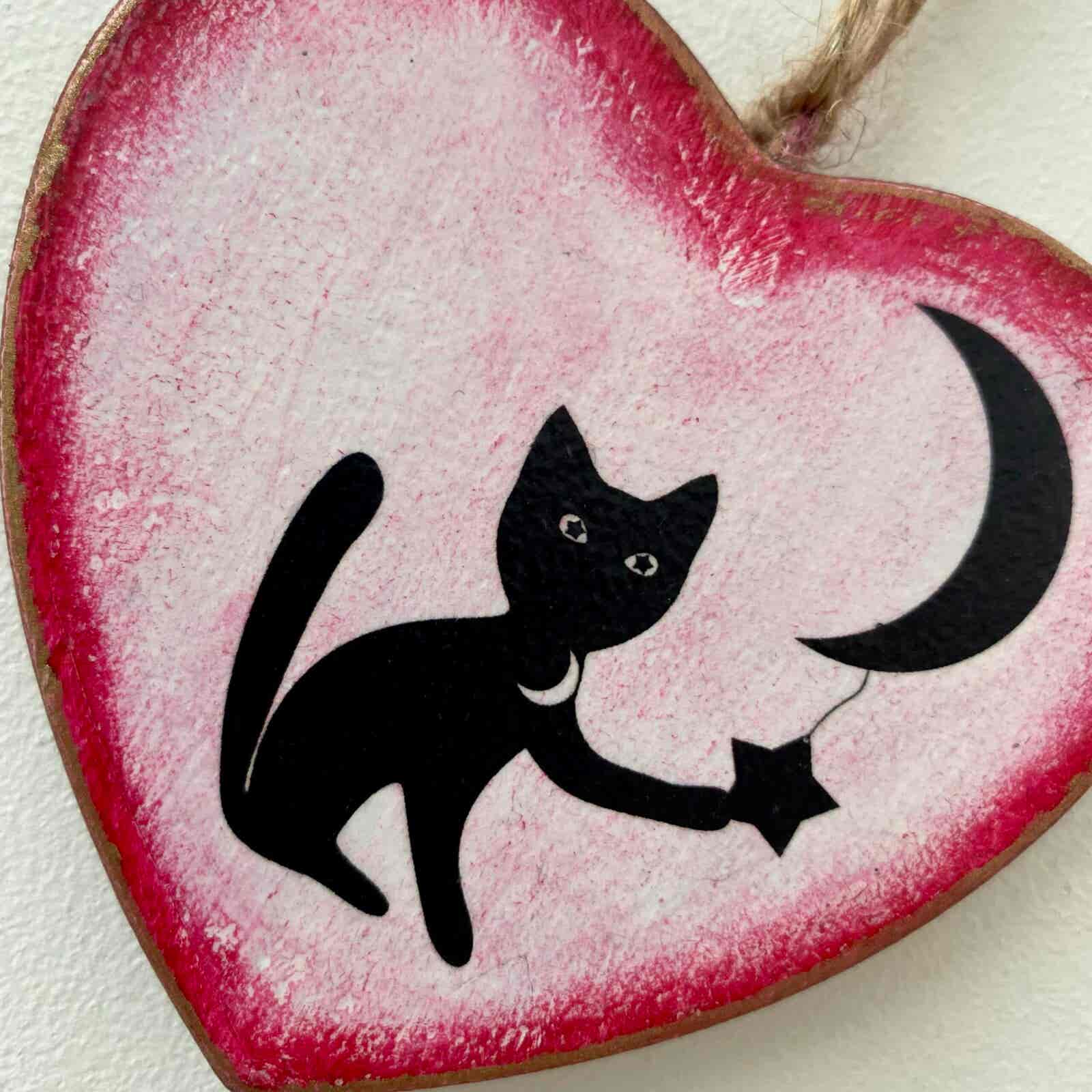 Cat and Moon Heart - Image 3