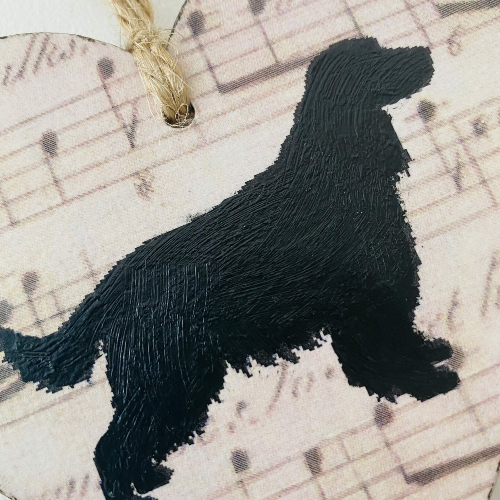 Springer Spaniel Heart (with tag) Plaque - Image 5