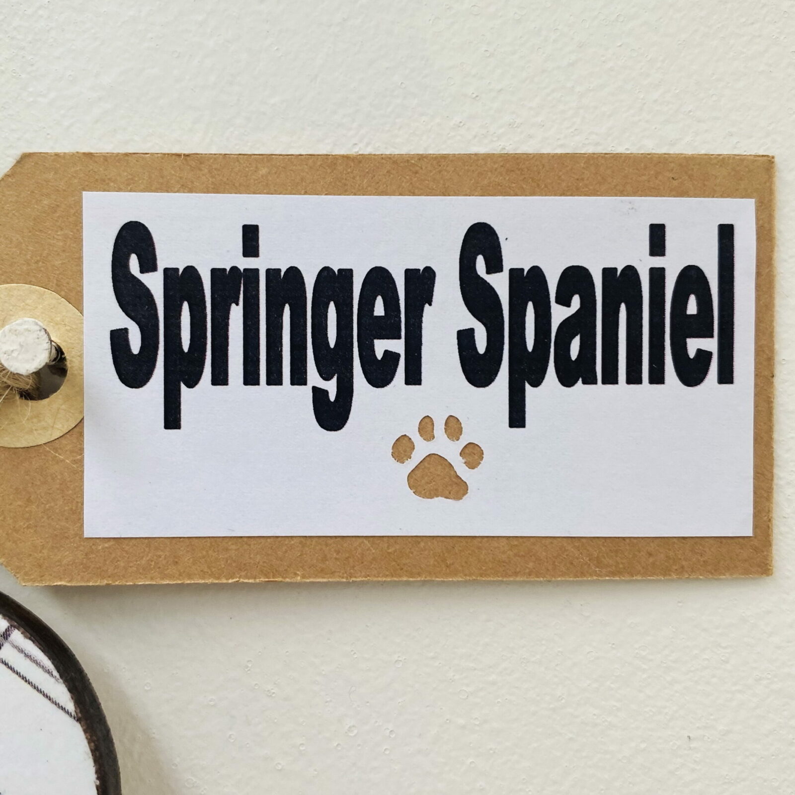 Springer Spaniel Heart (with tag) Plaque - Image 6