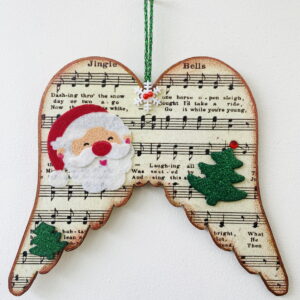 Christmas Decoration Wings (Father Christmas)