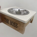 Dog Bowl Stand - 'The Boss'