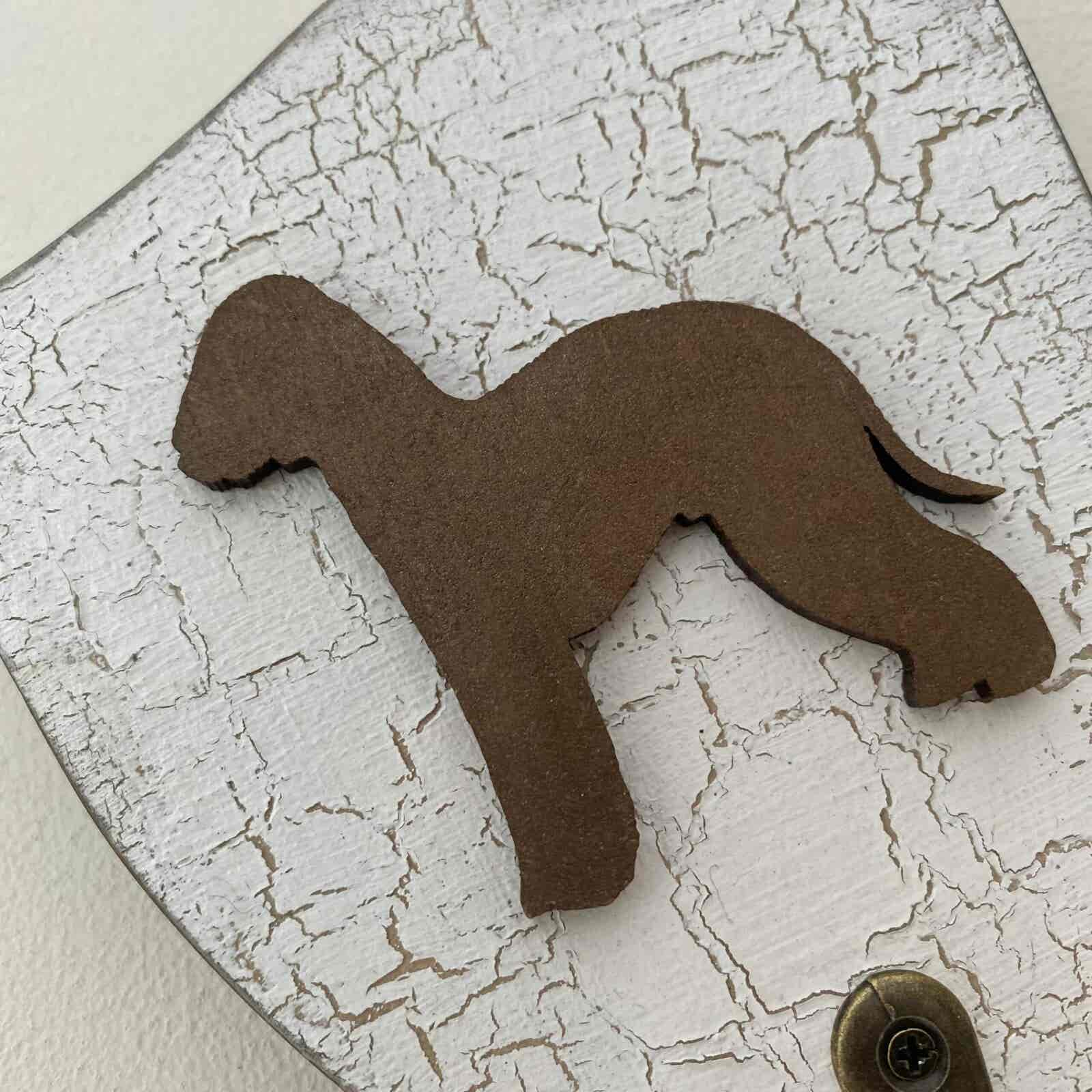 Wooden Shield Key/Lead Hangers- Various Dog Breeds - Image 4