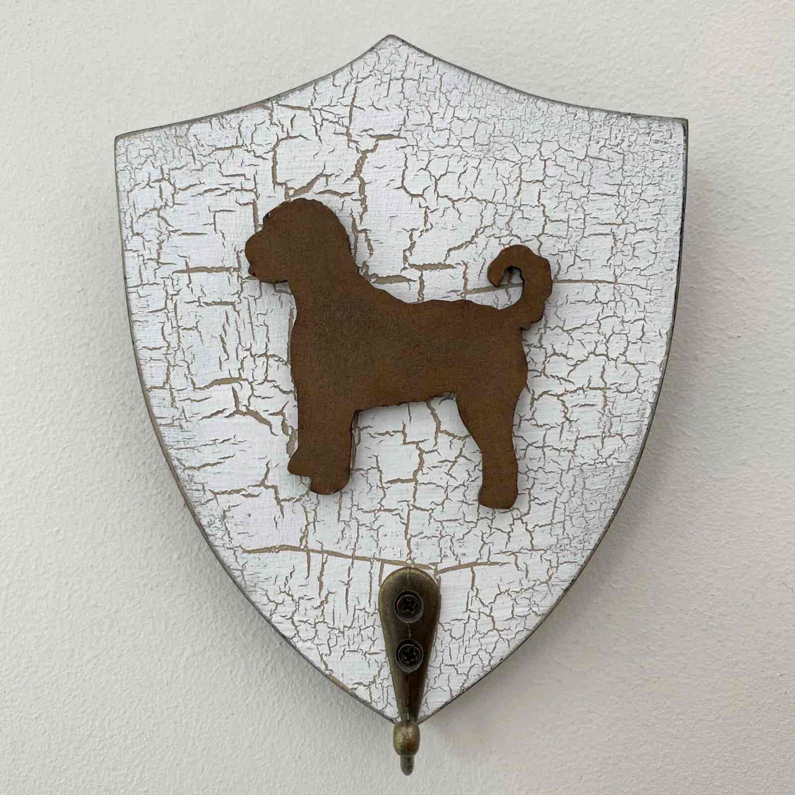 Wooden Shield Key/Lead Hangers- Various Dog Breeds - Image 14
