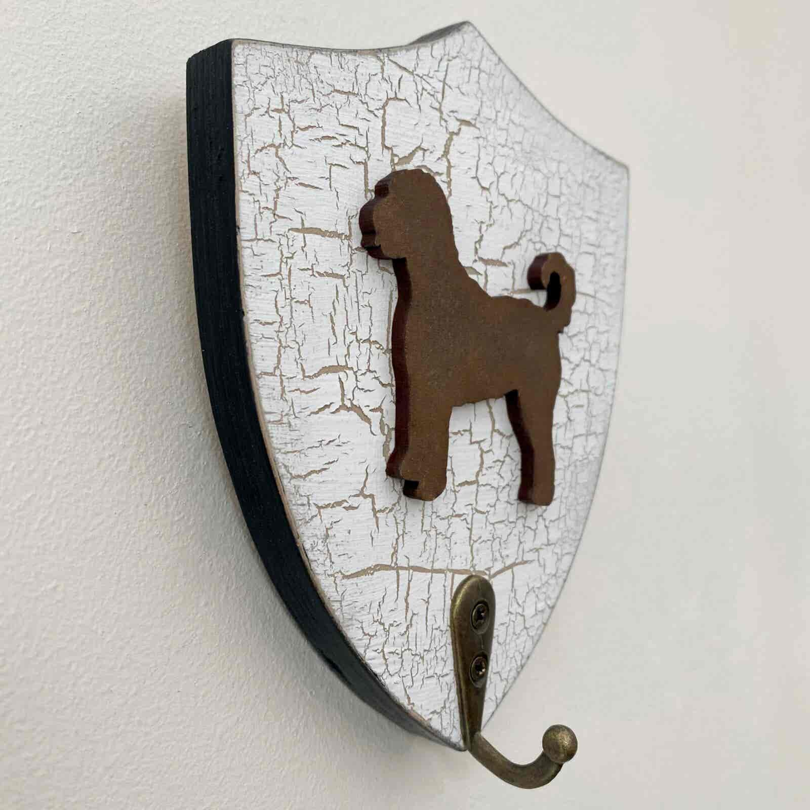 Wooden Shield Key/Lead Hangers- Various Dog Breeds - Image 15