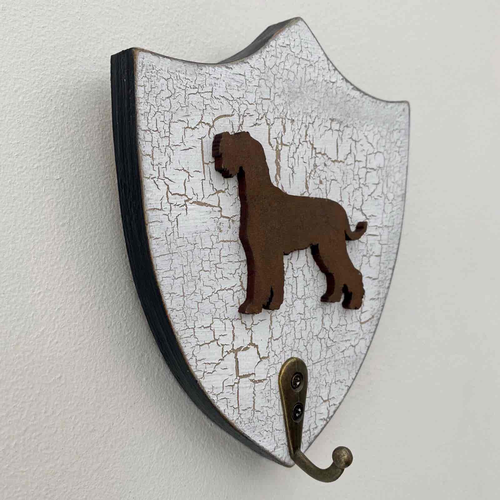 Wooden Shield Key/Lead Hangers- Various Dog Breeds - Image 12
