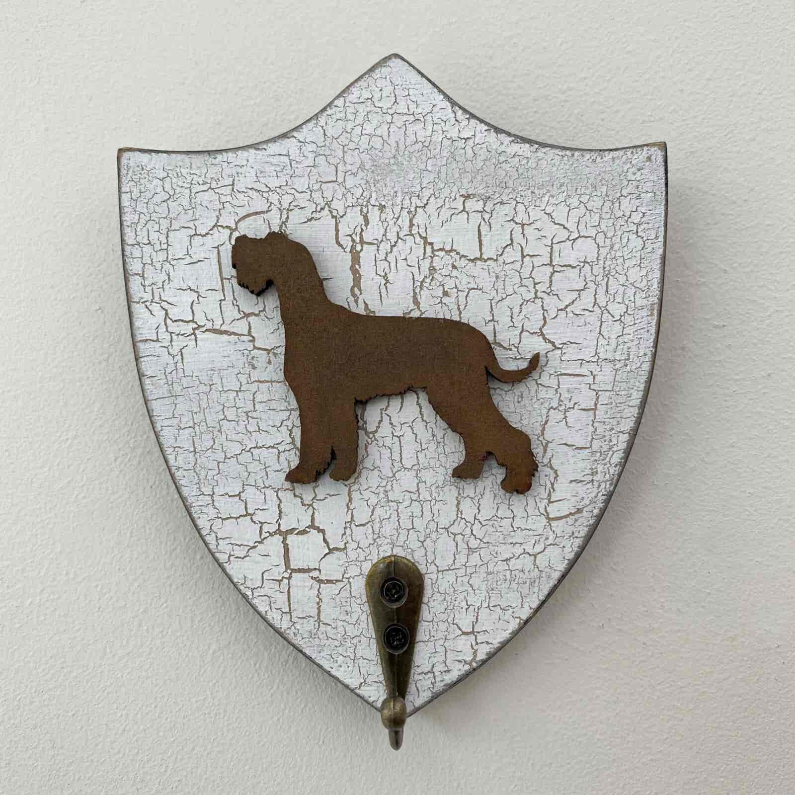 Wooden Shield Key/Lead Hangers- Various Dog Breeds - Image 11