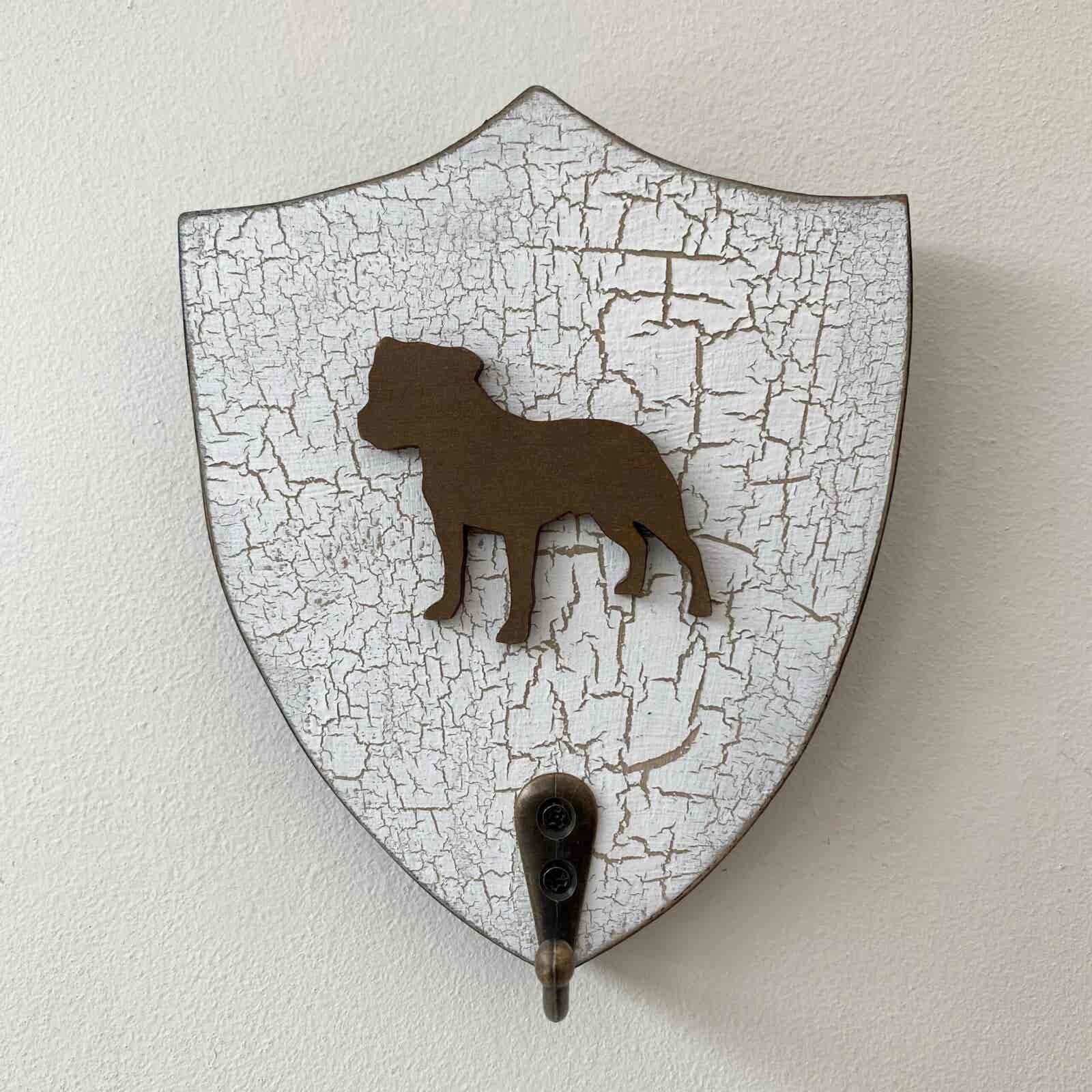 Wooden Shield Key/Lead Hangers- Various Dog Breeds - Image 5
