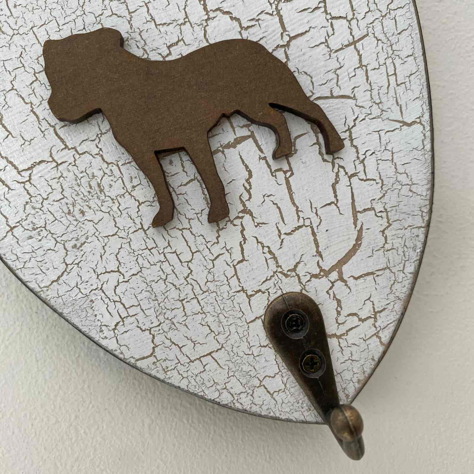 Wooden Shield Key/Lead Hangers- Various Dog Breeds - Image 7