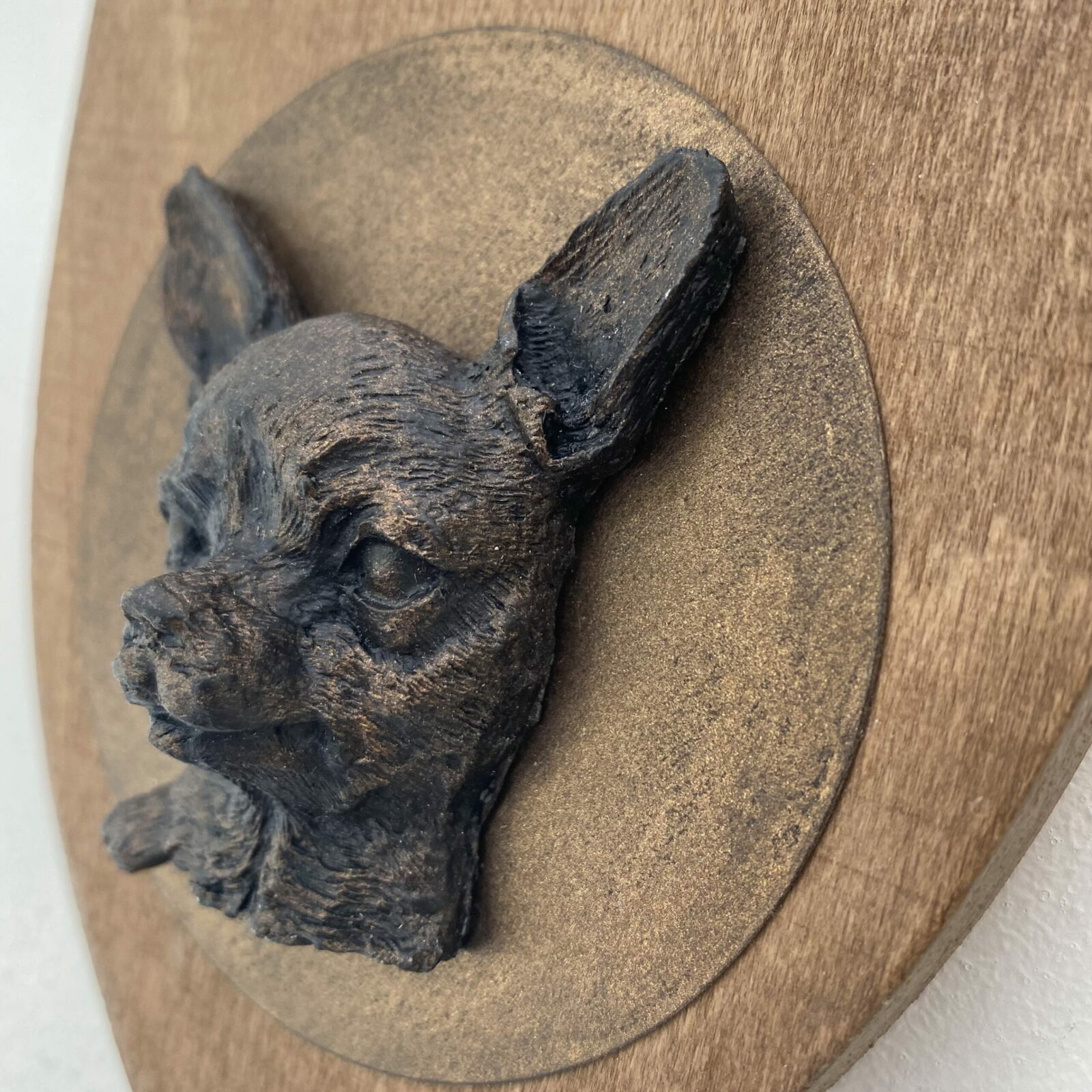 3D Dog Head on Wooden Shield - Chihuahua - Image 5