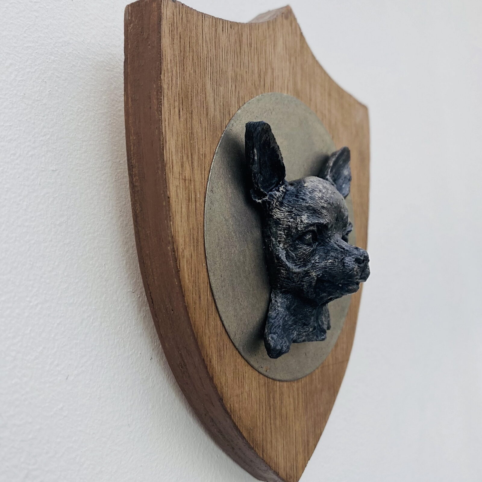 3D Dog Head on Wooden Shield - Chihuahua - Image 8