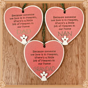 Small Heart (family) Memorial Plaque