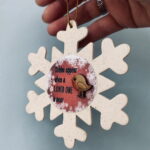 Robin Snowflake Bauble
