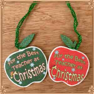 Best Teacher Christmas Decoration