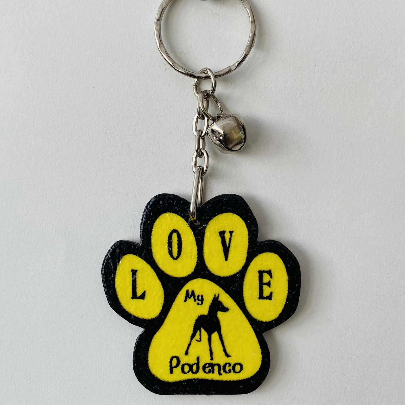 Wooden Pawprint Keyrings - Dogs & Cats - Image 15
