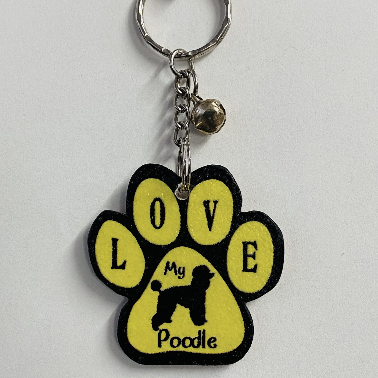 Wooden Pawprint Keyrings - Dogs & Cats - Image 4
