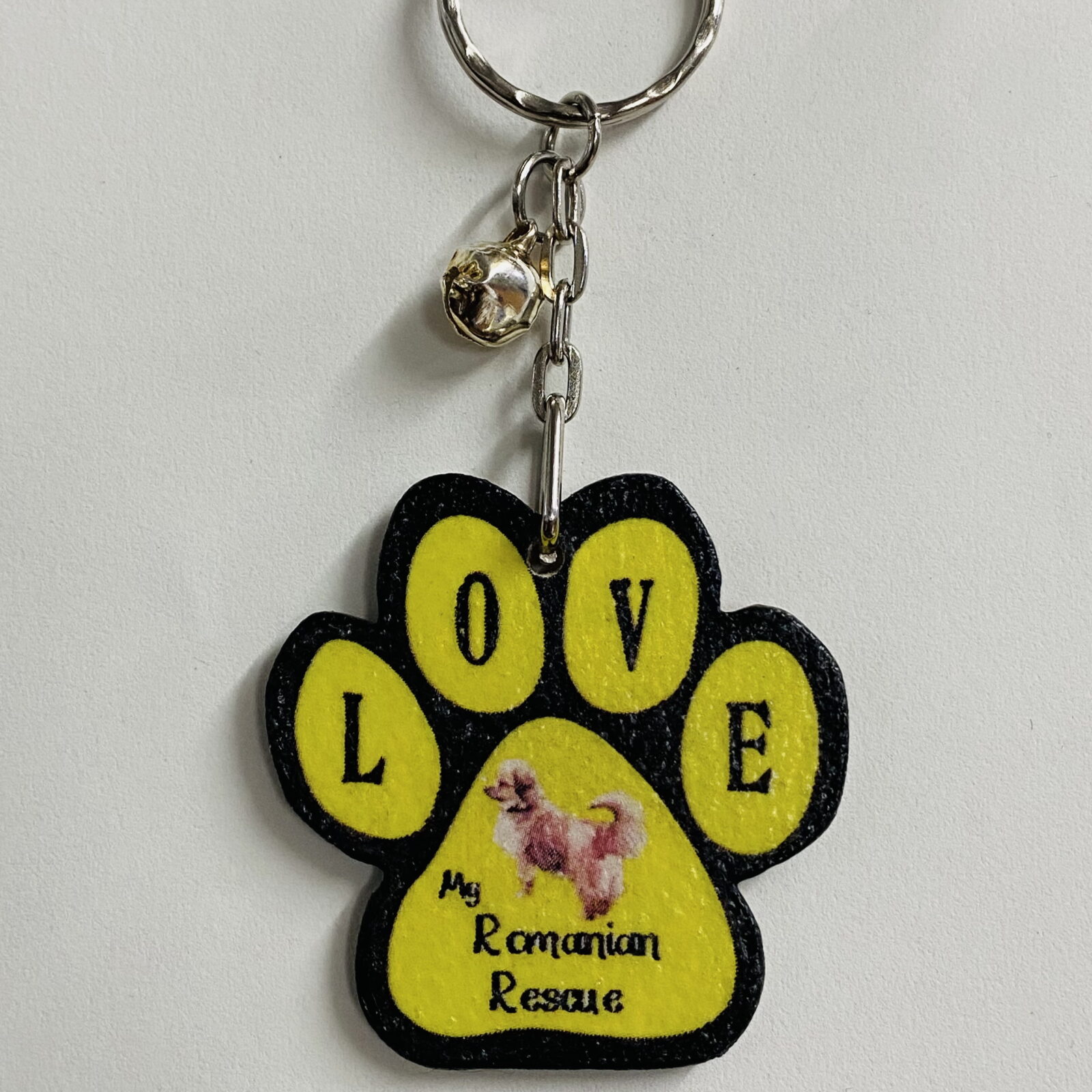 Wooden Pawprint Keyrings - Dogs & Cats - Image 17