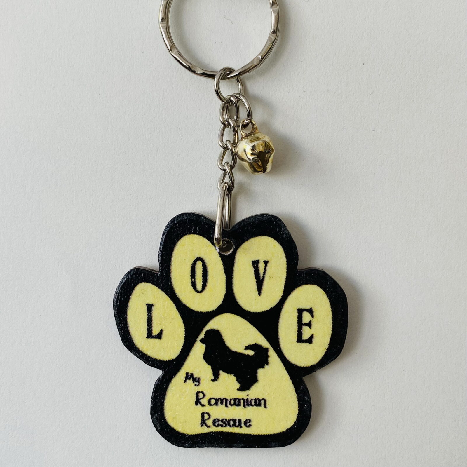 Wooden Pawprint Keyrings - Dogs & Cats - Image 19