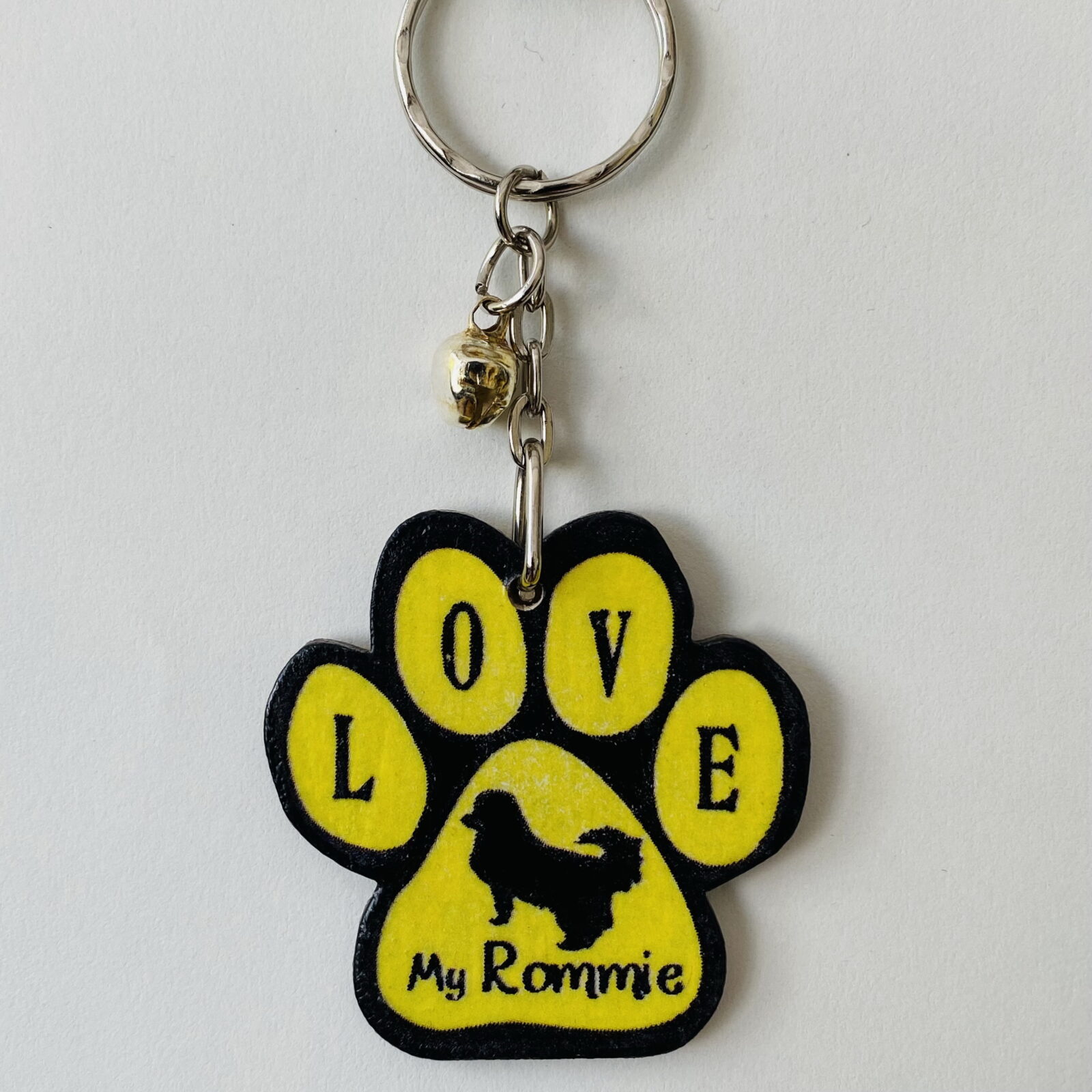 Wooden Pawprint Keyrings - Dogs & Cats - Image 18