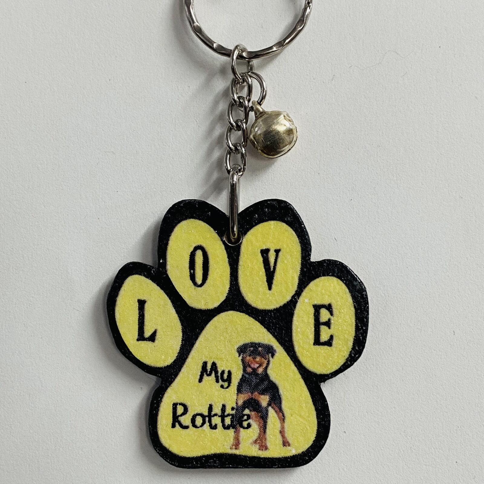 Wooden Pawprint Keyrings - Dogs & Cats - Image 9