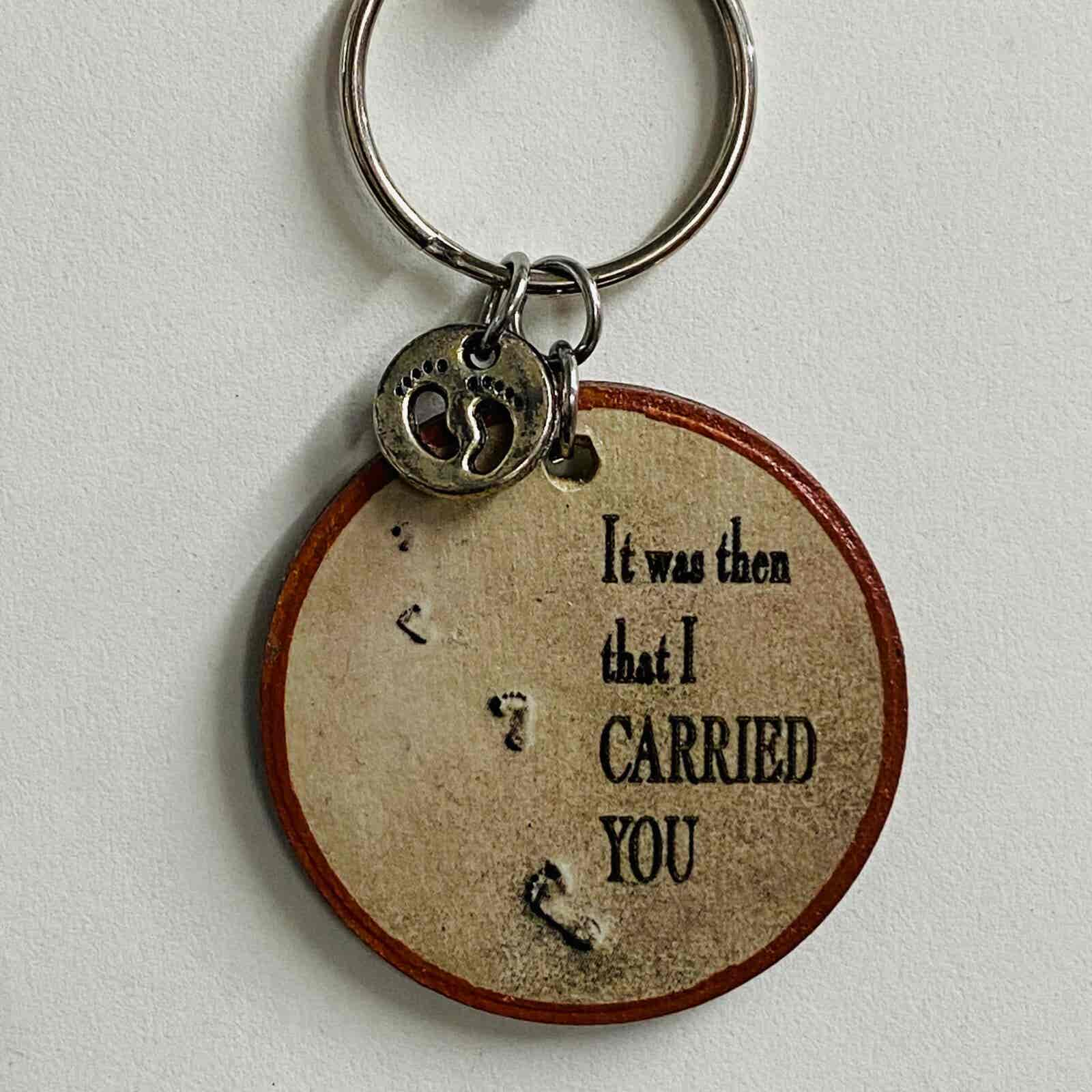 Wooden Round Keyrings - Various Designs - Image 16