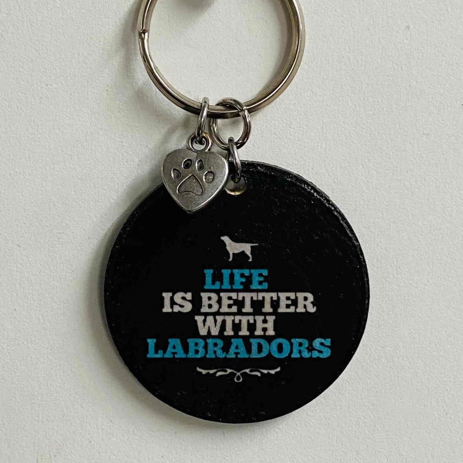 Wooden Round Keyrings - Various Designs - Image 7