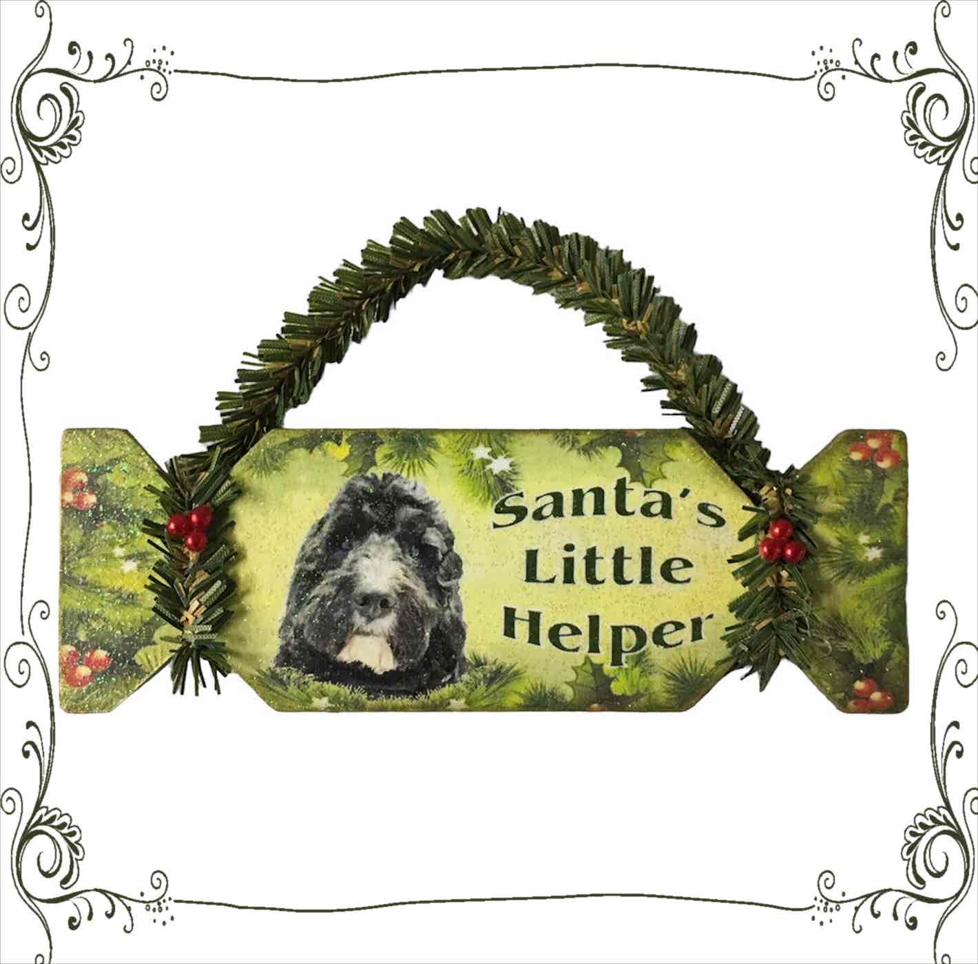 Personalised Cracker - 'Santa's Little Helper'. - Image 8