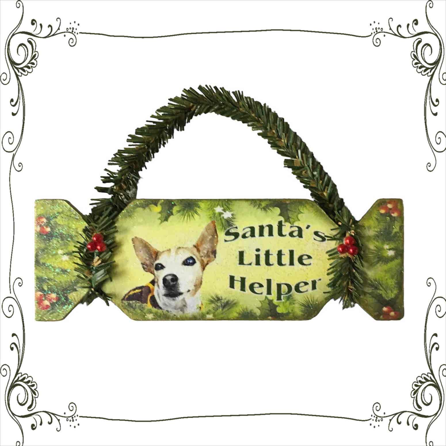 Personalised Cracker - 'Santa's Little Helper'. - Image 2