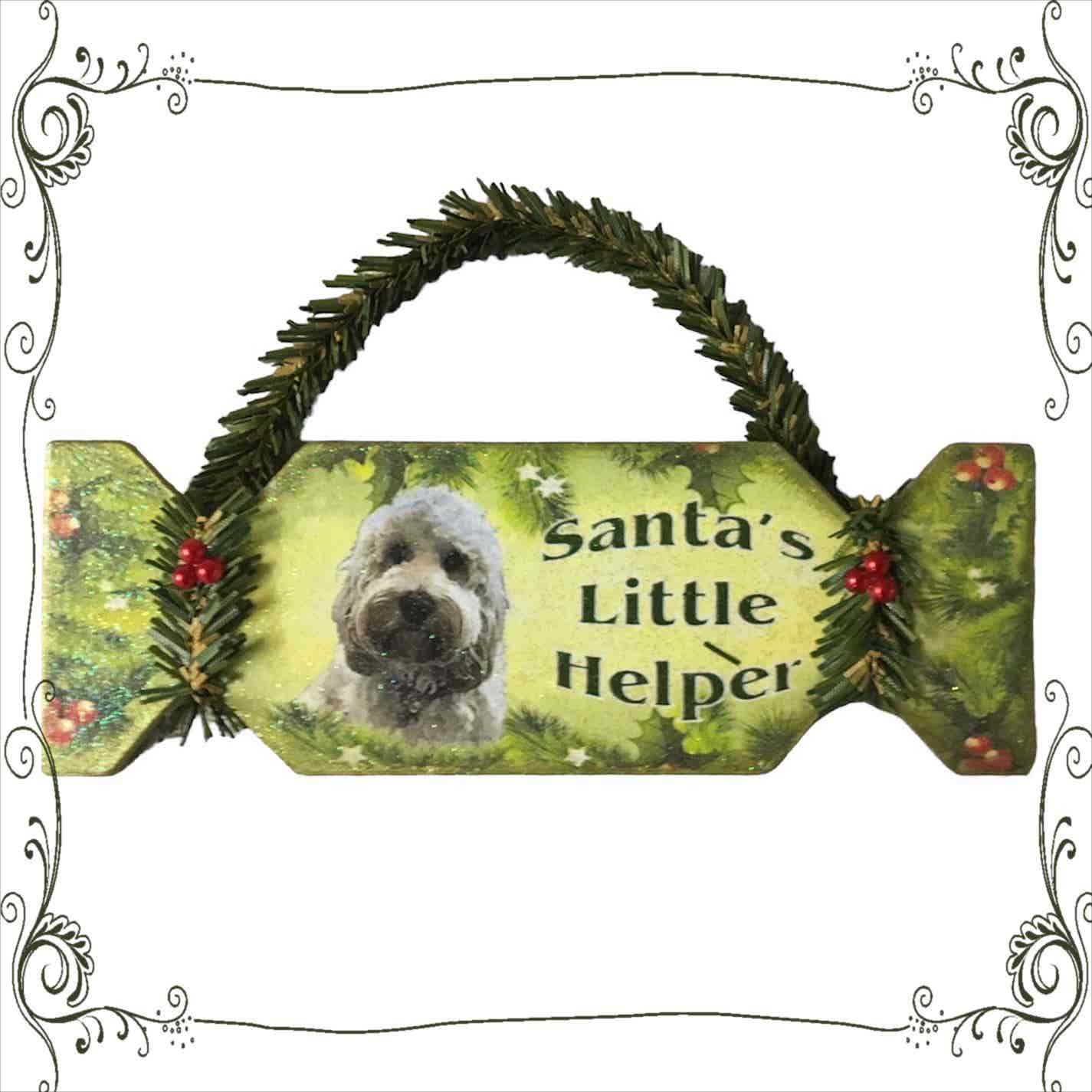 Personalised Cracker - 'Santa's Little Helper'. - Image 3