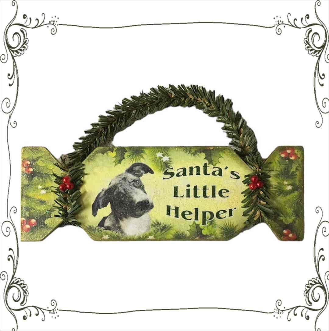 Personalised Cracker - 'Santa's Little Helper'. - Image 4