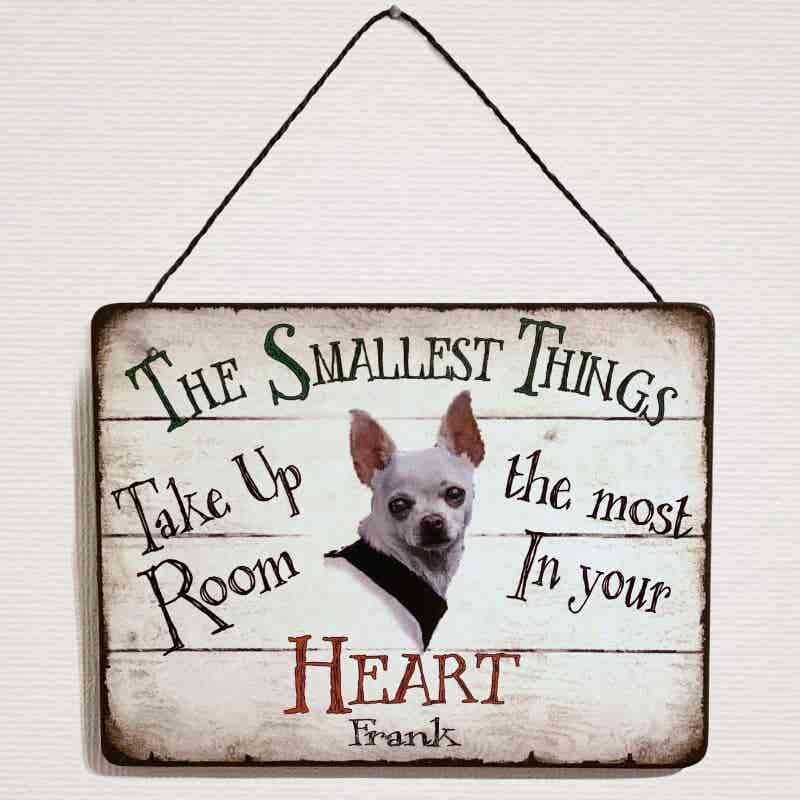 Personalised Pet Plaque - 'The Smallest Things........ - Image 2