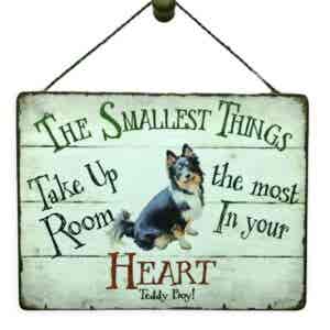 Personalised Pet Plaque - 'The Smallest Things........