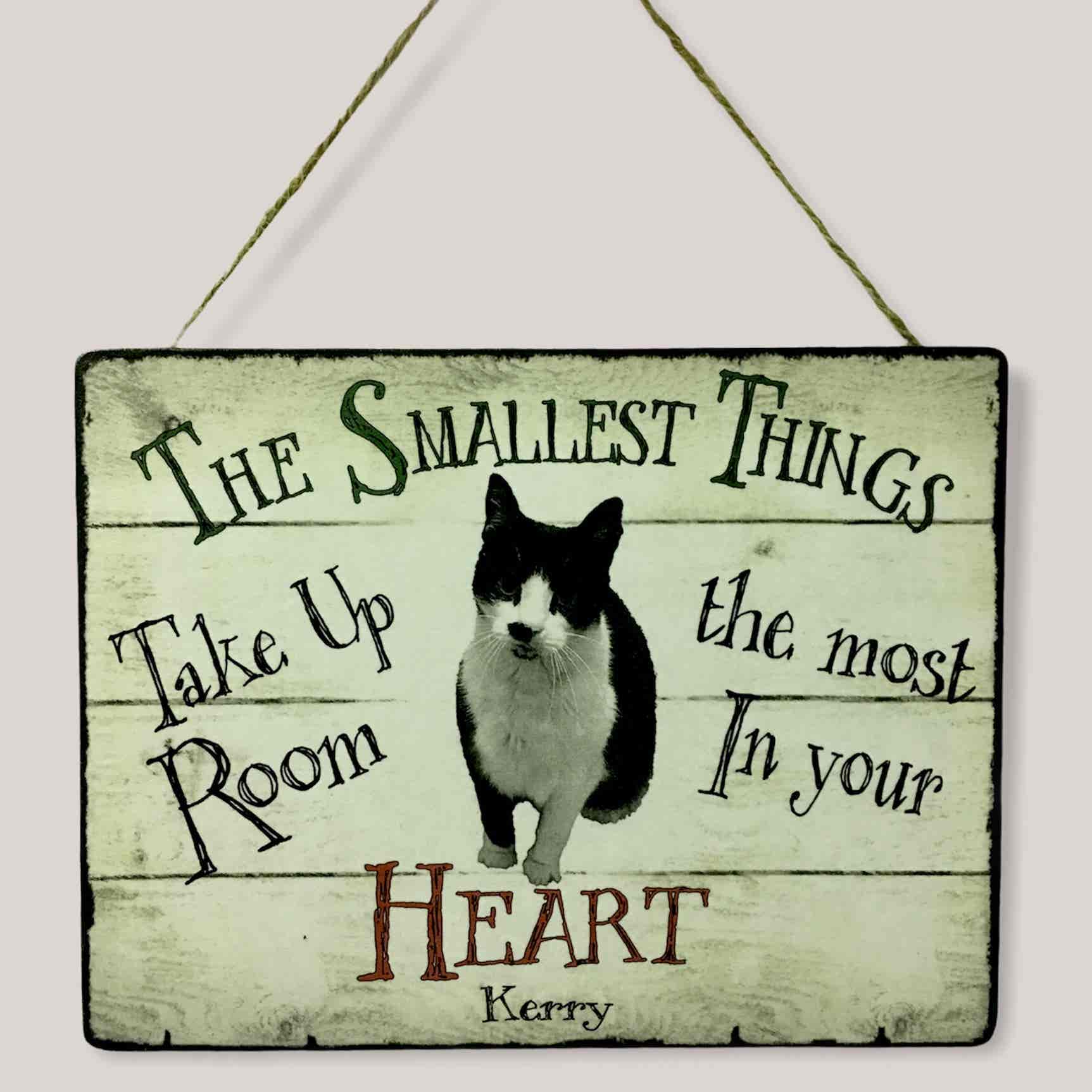Personalised Pet Plaque - 'The Smallest Things........ - Image 3