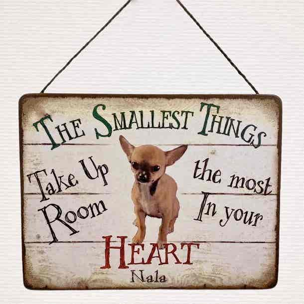 Personalised Pet Plaque - 'The Smallest Things........ - Image 4
