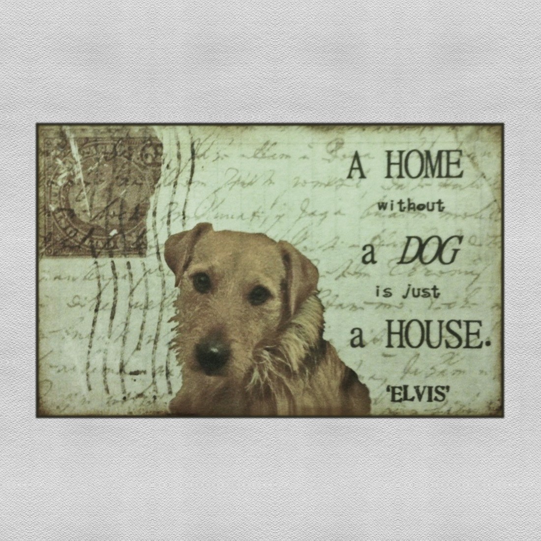 Personalised Pet Plaque - 'A Home Without ......... is Just a House'. - Image 13